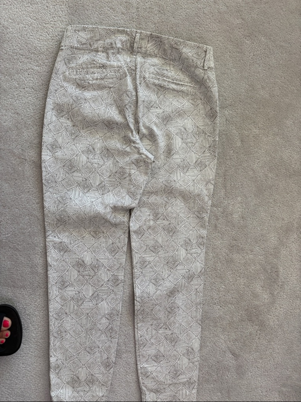 Pant geometric pattern - Picture 4 of 7